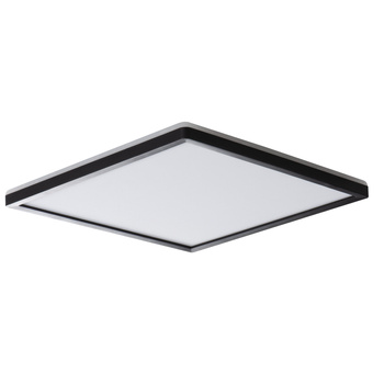 Plafond LED stropní panel Svítidlo pro povrchovou montáž 22W 2350lm 4000K Neutral 120° Square Black IP54 Azpo Kanlux