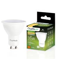 Žárovka LED GU10, 5W = 35W 470lm 3000K Teplá bílá 120° LUMILED