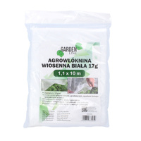 Agrotextilní kryt pružiny 1.1 x 10 m 17g Bílá