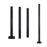 SG 3m Fi 60mm Black Kobi skládací venkovní osvětlovací stožár