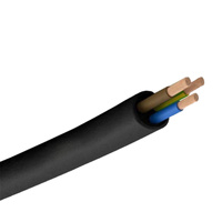 Kabel OMY 300/300V 3x0.75mm Černý 1m KABEL ELEK.