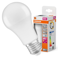 LED žárovka A60 E27 10W = 75W 1055lm 4000lm Neutrální 200° se soumrakovým senzorem Classic Osram