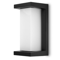 Zahradní lampa E27 HYDRA Nástěnná lampa Elevation Black