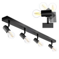 Stropní svítidlo SPOT TUBA Reflektor Halogenové svítidlo 4x E27 GLASA LUMILED