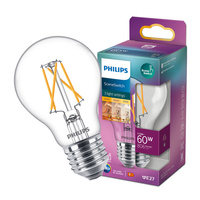 LED žárovka E27 7.5W = 60W 806lm 2200/2500/2700K Teplá bílá FILAMENT inteligentní stmívatelná PHILIPS