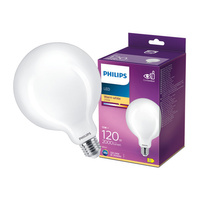 LED žárovka E27 G120 13W = 120W 2000lm 2700K Teplá bílá PHILIPS