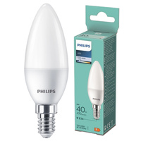 LED žárovka E14 Candle B35 4,9W = 40W 470lm 4000K Neutral Essential Philips