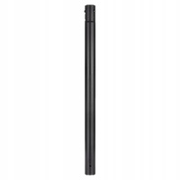 Osvětlovací stožár 1m Prodloužení ke stožáru lucerny Kulatý stožár černý