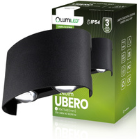 Zahradní nástěnná lampa nahoru a dolů, 4W IP54 UBERO LUMILED