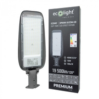 LED pouliční lampa 150W 19500lm 4000K Neutral IP65 130lm/W PREMIUM Ecolight