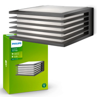 LED zahradní lampa nástěnná lampa ODSTÍNY myGarden E27 IP44 antracit PHILIPS