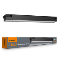 Modulární povrchová panelová lampa LED 24W 2400lm 5000K Cold Black Videx