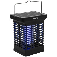 Solární elektrická insekticidní past Lucerna 2v1 3W na mouchy komáry hmyz VAYOX