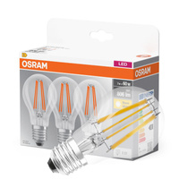 3x LED žárovka E27 A60 6.5W = 60W 806lm 2700K Teplá bílá 360° OSRAM