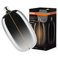 Dekorativní LED žárovka E27 4,8W = 10W 100lm 1800K teplé 320° kouřové vlákno stmívatelné Vintage 1906 Osram