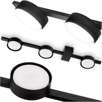 OVILO stropní svítidlo LED halogenové svítidlo 3x GX53 Bodové nástěnné svítidlo Reflektor LUMILED