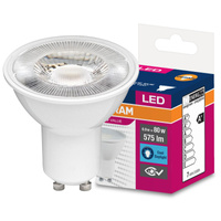 LED žárovka GU10 6.9W = 50W 575lm 6500K Studená bílá 120° OSRAM Hodnota