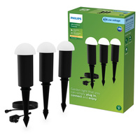 3x LED 30cm venkovní lampa PIPE 1,5W 180lm 2700K Edwina Philips