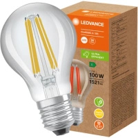 LED žárovka E27 A60 7.2W = 100W 1521lm 3000K Teplá bílá 300° Filament LEDVANCE Ultra Efficient