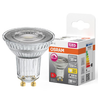 LED PAR16 reflektor GU10 3,4W = 35W 230lm 2700K teplý CRI90 36° stmívatelný SUPERSTAR Osram