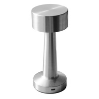 Jednoduše Sanico Goldlux Dekorativní stolní LED lampa stříbrná Stmívatelná stolní lampa