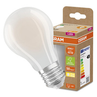 LED žárovka A60 E27 FR 4W = 60W 840lm 3000K Teplá bílá 360° Filament OSRAM ULTRA EFFICIENT