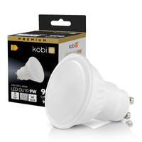 LED žárovka s reflektorem GU10 9W 900lm 4000K Neutral 120° Premium Kobi