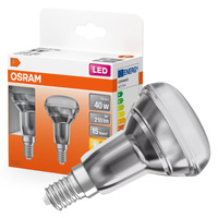 2x LED žárovka E14 R50 2.6W = 40W 210lm 2700K Teplá bílá 36° OSRAM STAR