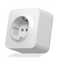 Elektrická nástěnná zásuvka jednoduchá 16A pro povrchovou montáž bílá BINERA VIDEX