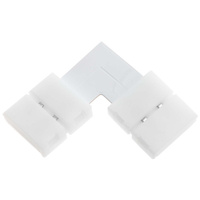 Úhlový konektor pro LED pásek 2PIN západka 10mm