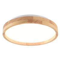 Plafond LED stropní svítidlo 12W 1400lm 4000K neutrální 120° bílá hnědá IP44 Janusz Sanico Goldlux