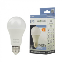 LED žárovka A60 E27 15W 1350lm 6500K studená bílá Ecolight