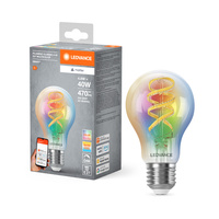 LED žárovka E27 4,8W = 40W 470lm RGBW CCT Stmívatelná SMART+ WiFi Filament Classic Ledvance