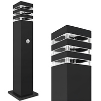 Zahradní tyč venkovní světlo stojící E27 LED snímač pohybu