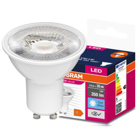 LED žárovka GU10 4,5W = 35W 350lm 4000K Neutrální 120° OSRAM Value