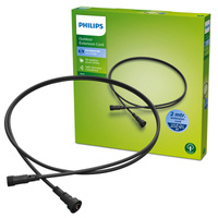 GardenLink IP65 propojovací kabel 2m prodlužovací kabel černý PHILIPS