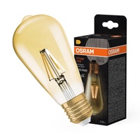 Dekorativní LED žárovka ST64 Edison E27 6,5W = 55W 725lm 2400K Warm 300° Dimmable Vintage 1906 Osram