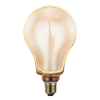 LED žárovka O110 E27 4W 220lm 1800K Warm 320° Amber Dekorativní DECOVINTAGE Sanico Goldlux