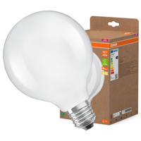 LED žárovka G125 Sphere E27 7,2W = 100W 1521lm 2700K Warm 330° Filament CLASSIC ENERGETICKÁ ÚSPORNOST Osram