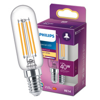 LED žárovka E14 T25 4.5W = 40W 470lm 2700K Teplá bílá vlákno PHILIPS