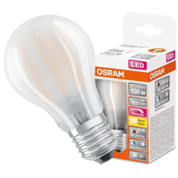 LED žárovka E27 A60 11W = 100W 1521lm 2700K Warm 300° CRI90 Stmívatelné vlákno OSRAM SUPER STAR+