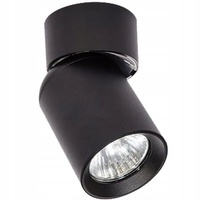 TIMO Stropní nástěnná lampa Nástěnná lampa Reflektor Pohyblivé halogenové svítidlo 1xGU10 Black LVT