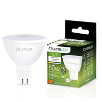 Žárovka LED GU5.3, MR16 6W = 50W 580lm 4000K Neutralní bílá 120° 12V AC/DC LUMILED