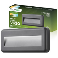 Venkovní zahradní schodišťová nástěnná lampa CCT 3000-6500K LED 4W IP65 VIREO LUMILED