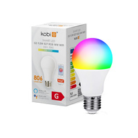 LED žárovka E27 GS 8,5W 806lm 2700-6500K RGB KOBI SMART Wi-Fi TUYA