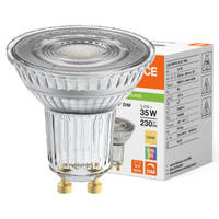 LED PAR16 GU10 3,4W = 35W 230lm 3000K teplá bílá 36° STMÍVATELNÝ LEDVANCE
