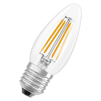 LED žárovka B35 E27 svíčka 3,4W = 40W 470lm 2700K teplá bílá 300° Filament STAR CLASSIC Osram