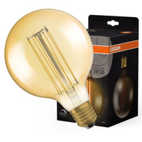 Dekorativní LED žárovka E27 G125 8.8W = 60W 806lm 2200K Teplá bílá 320° vlákno stmívatelné OSRAM Vintage 1906
