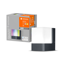 Chytrá LED zahradní nástěnná lampa 9.5W RGB+W tmavě šedá SMART+ WiFi CUBE LEDVANCE