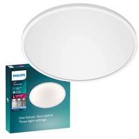 LED stropní svítidlo SUPERSLIM 15W 4000K 30cm stmívatelné bílé PHILIPS